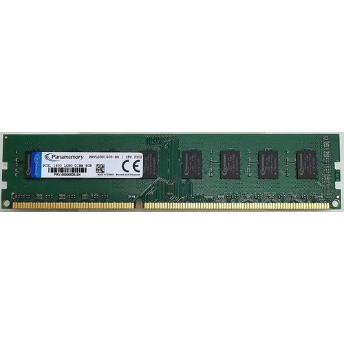 ytseazn-Ram 8 Go 1 Rx8 Pc3L-12800S Ddr3L 1600 Mhz Long Dimm 1,35 Cl11 240 Broches Mémoire De Bureau