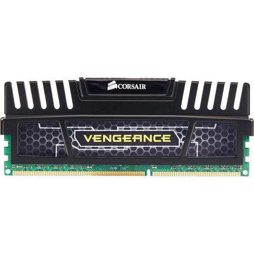 ytseazn-Cmz8Gx3M1A1600C9 Vengeance 8Gb (1X8Gb) Ddr3 1600 Mhz Cl9 Mémoire Pour Ordinateur De Bureau Performante Avec Profil Xmp. Noir