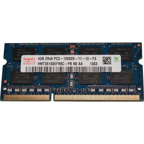 ytseazn-Hmt351S6Efr8C-Bp Mémoire Ram Ddr3 So-Dimm 204 Broches 1600 Mhz Pc3-12800S 4 Go