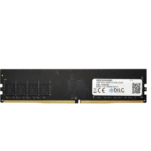 ytseazn-Dilc,Ram Ddr4 Dimm 4 Go,Mémoire Ram Pour Ordinateur Fixe,2400 Mhz,Pc4-19200 (288 Broches),Single Rank,Compatible Avec Les Ordinateurs Avec Carte Mère Intel Ou Amd,Perfomance Élevée,Garantie À
