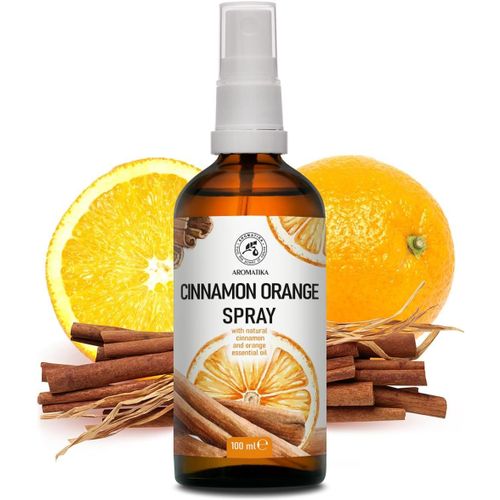 Ytseazn-Aroma Spray Cannelle-Orange 100ml-Huile Essentielle De Cannelle Et D'orange-Brume D'ambiance Parfumée-Parfum De Noël Et De Linge-Maison Intérieur 