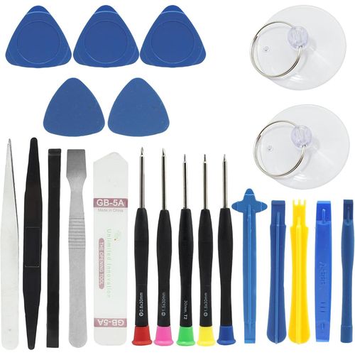 Ytseazn-Kit De Réparation Smartphone Professinal,Jeu De Tournevis Réparation Outils 22 En 1,Prying & Opening Tool Absorption Pour Ouvrir Et Réparer Divers Appareils Électroniques Mobiles