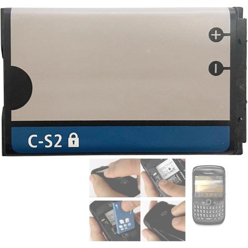 Ytseazn-C-S2 Batterie De Rechange Compatible Avec Blackberry Gemini Curve 8520 8310 8700 8320 7130 Bat-06860-009 C-S2