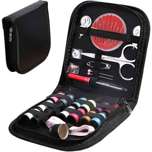 Ytseazn-Kit De Couture,Accessoires Pour Coudre,Kit Couture Complet Avec Boîte,Set De Couture Pour Débutants,Kit De Couture Portable,Pour Maison Les Voyage,Urgences,Débutants,Voyageurs,Diy