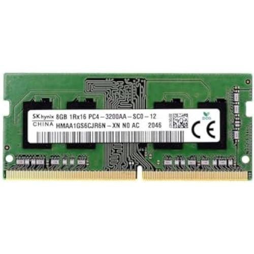 ytseazn-Memorycity Barrette De Mémoire Vive Sodimm Ddr4 3200 Pc4 1Rx16 Hmaa1Gs6Cjr6N-Xn So-Dimm Pour Ordinateur Portable Dell Hp Lenovo Et Autres Systèmes 8 Go