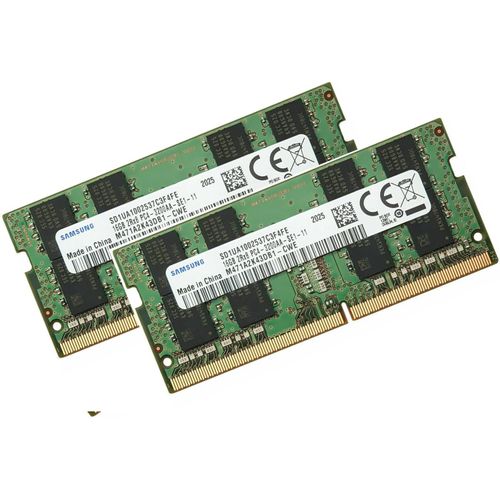 ytseazn-Samsung Lot De 2 Barrettes De Mémoire Ram Sodimm 2 X 16 Go Ddr4 3200 Mhz M471A2K43Db1-Cwe