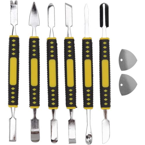 Ytseazn-Spudger Opening Tool Tool En Alliage Durable Abs Abs Handle Téléphone Tablet Tablet Repair Kit For Electronic Maintenance 6pcs Set Compact Lightweight