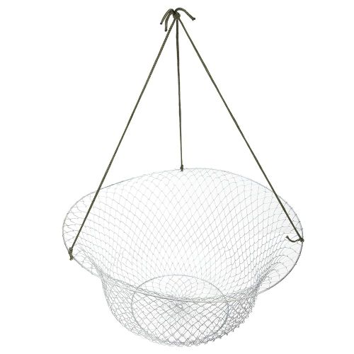 Filet De Peche Pliable En Fil D'acier Pour Appats, Crevettes, Crabes, Homards, Pieges Pour Poissons D'eau Douce En Plein Air