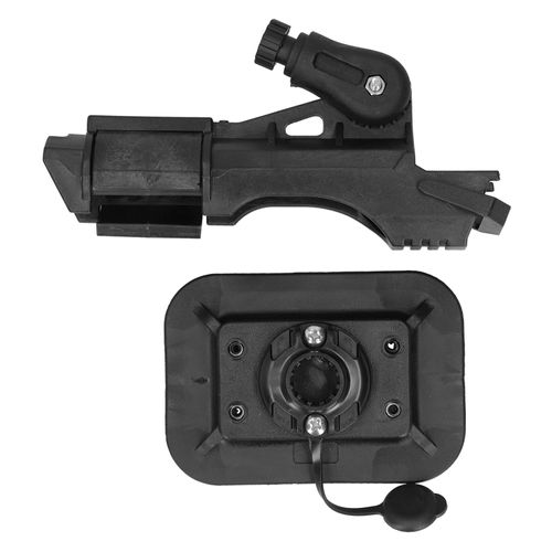 Support De Canne A Peche Pour Bateau Gonflable, Kayak, Reglage A 360 Degres, Base De Fixation