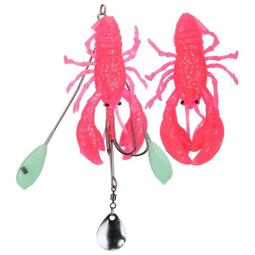 Leurre Artificiel De Simulation Pour Homard, Accessoire De Peche A La Traine En Haute Mer, Rose