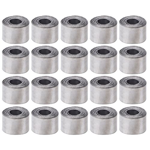 Lot De 20 Rouleaux De Materiel De Peche, Feuilles Souples, Plombs, Rouleaux, Clips, Ruban Adhesif, Accessoires