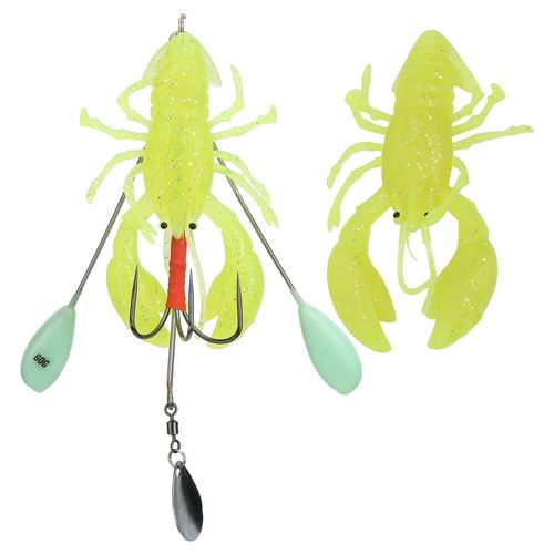 Leurre Artificiel De Simulation Pour Homard, Accessoire De Peche A La Traine En Haute Mer, Jaune