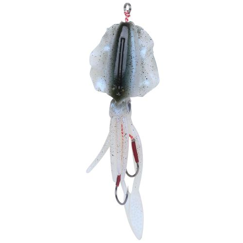Appat De Peche A La Traine Pour Calmar, Leurre Lumineux Pour Calmar, Leurre Artificiel Souple, Leurre Bleu