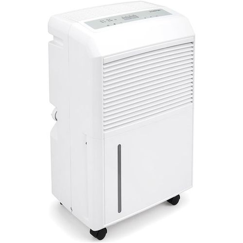 CLICKSELL-Ttk 90 E Déshumidificateur D'Air, Déshumidificateur Electrique, Déshumidificateur Portable, Absorbeur D'Humidité, Déshumidification Max. 30 L/J, Pour 90 M² Max., Hygrostat Intégré