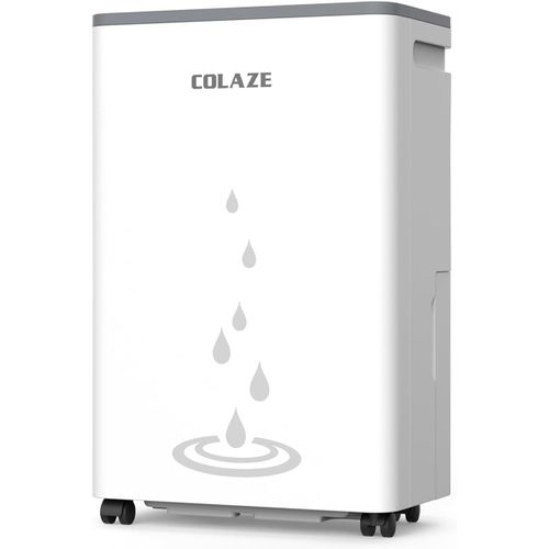 CLICKSELL-Deshumidificateur D Air 20L/24H, Déshumidificateur Électrique Pour Les Pièces Jusqu'À 150M³/50M², Deshumidificateur Anti Moisissure, Desumificateur D Humidité Silencieux Avec Tuyau D'Évacua