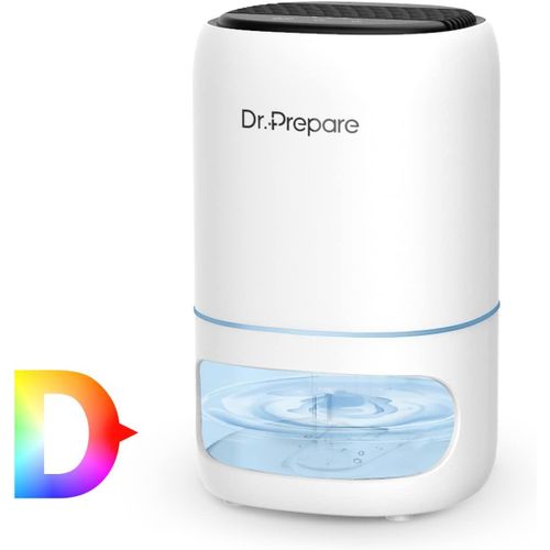 CLICKSELL-Deshumidificateur Electrique Deshumidificateur D Air 1L Deshumidificateurs Pour Chambre À Coucher Deshumidificateurs La Maison Portable Et Ultra Silencieux, Chambre, Bains, Armoire