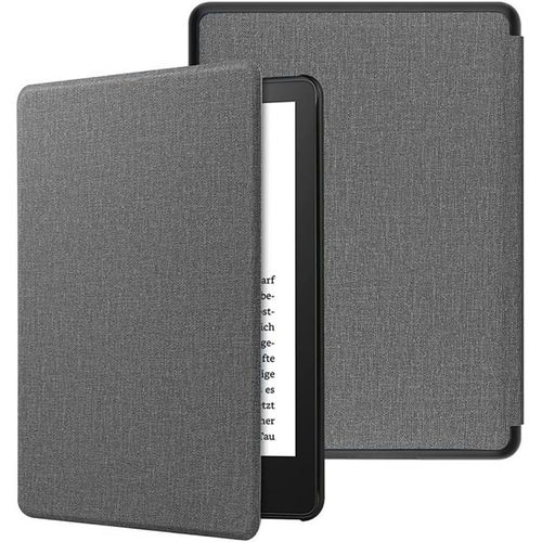 CLICKSELL-Étui Pour Liseuse Kindle Paperwhite 7"" 12Ème Génération Sorti En 2024, Coque Ultra Fine En Polyuréthane Souple Et Coque Arrière En Tpu Avec Fonction Veille/Réveil Automatique, Ne Convient P