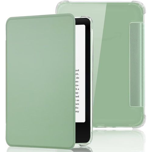 CLICKSELL-Compatible Avec Étui Kindle 11E Génération 6"" (Version 2024/2022), Coque Arrière Légère En Tpu Transparent Avec Veille/Réveil Intelligent Pour Liseuse Kindle 11E Génération 2024 Et 2022,