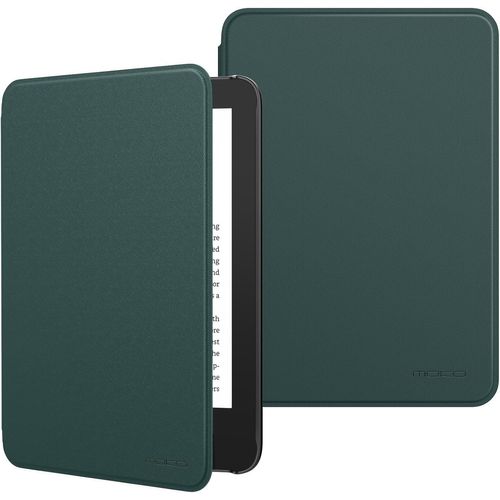 CLICKSELL-Étui Compatible Avec 6"" Kindle 11E Génération Version 2024/2022 & Version Internationale, Coque Légère Avec Réveil/Sommeil Automatique Pour Liseuse Kindle 2024 11E Gén., Vert Nuit