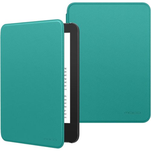 CLICKSELL-Étui Compatible Avec 6"" Kindle 11E Génération Version 2024/2022 & Version Internationale, Coque Légère Avec Réveil/Sommeil Automatique Pour Liseuse Kindle 2024 11E Gén., Vert Jade