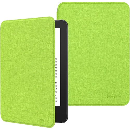 CLICKSELL-Étui Compatible Avec 6"" Kindle 11E Génération Version 2024/2022 & Version Internationale, Coque Légère Avec Réveil/Sommeil Automatique Pour Liseuse Kindle 2024 11E Gén, Matcha