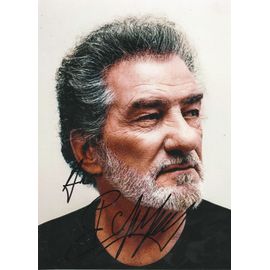 Autographe Eddy Mitchell