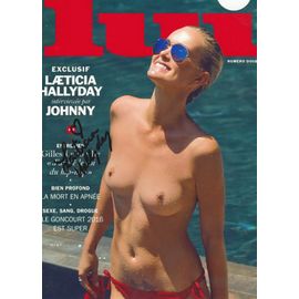 Autographe Laeticia Hallyday