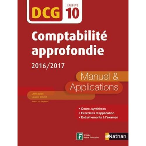 Comptabilité Approfondie - Manuel Et Applications - Dcg 10(E-Pub 2) - 2016