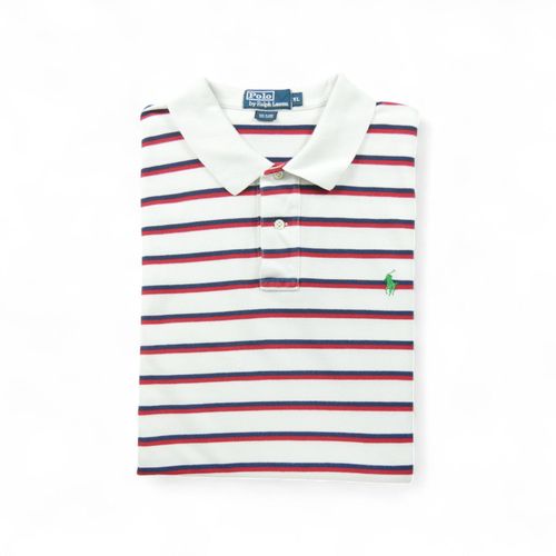 Reconditionné - Polo Manches Courtes Homme - Taille Xl - Homme - Blanc