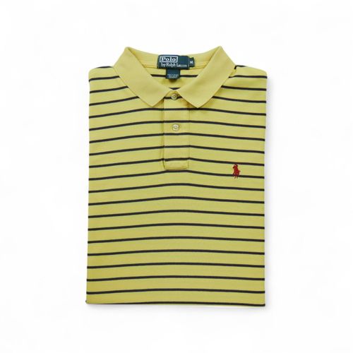 Reconditionné - Polo Manches Courtes Homme - Taille M - Homme - Jaune