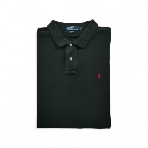 Reconditionné - Polo Manches Courtes Homme Noir - Taille Xl - Homme - Noir