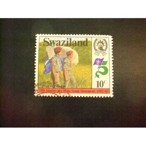 51 Swaziland 1982 / 75e Anniversaire Du Mouvement Scout Scoutisme / Yvert 413 Fu