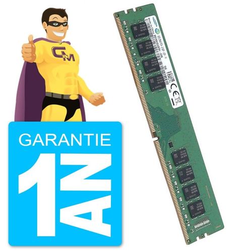 8Go RAM DDR4 PC4-17000U Samsung M378A1G43EB1-CPB DIMM PC Bureau