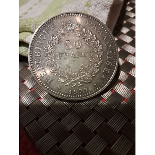 Pièces Argent 50 Francs 1977