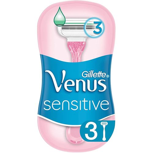 Gillette Venus Sensitive - 3 Rasoirs Jetables 