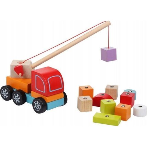 Camion en bois magnetique