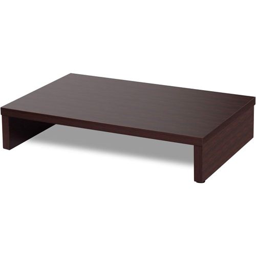 ChenQuanSarl-Rehausseur De Moniteur En Bois, Rehausseur Pc Pour Bureau, Support Pour Moniteur/Tv, Support Pour Ordinateur Portable De Bureau, Rehausseur De Bureau En Bois P2, Marron, 15,7 Pouces