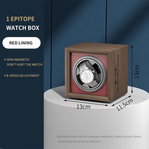 Remontoir De Montre En Bois De Luxe Haut De Gamme 2 4 6 Fentes Boîte De Montres Automatique Avec Moteur Mabuchi Montre Shaker Armoire Horloge Boîte De Rangement - Type Bl-S10-2