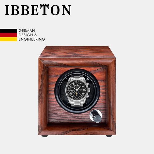 Bbbebou- Remontoir De Montre Mécanique Existent,Boîte En Bois De Luxe Avec Lumière Led Et Capteur De Couvercle,Coffre-Fort De Rangement - Type E-1-2