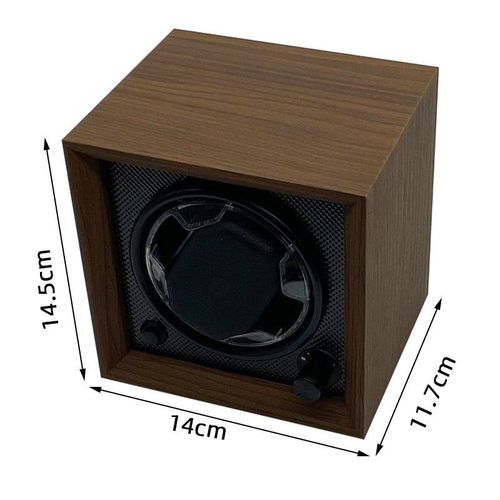 Remontoir De Montre Automatique En Bois,Boîtier De Montre De Luxe,Alimentation Usb,Adapté Aux Montres Mécaniques,Boîtes À Moteur Électrique À Rotation Silencieuse - Type 1slot Black