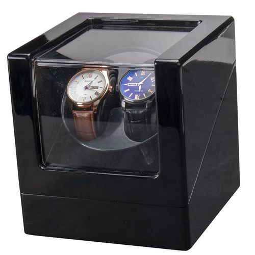 Remontoir De Montre De Luxe Embers,1,2 Emplacements,Secoueur En Bois,Boîte De Montre,Rangement Automatique,Peut Être Placé Dans Un Coffre-Fort Ou À Proximité,Nous - Type Hr-B