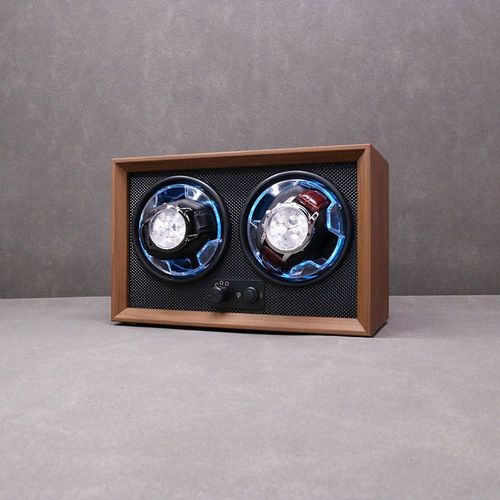 Remontoir De Montre En Bois,Dispositif De Montre,Double Position,Mécanique,Fibre De Carbone,Cuir,Remontage Électrique,Boîte - Type A