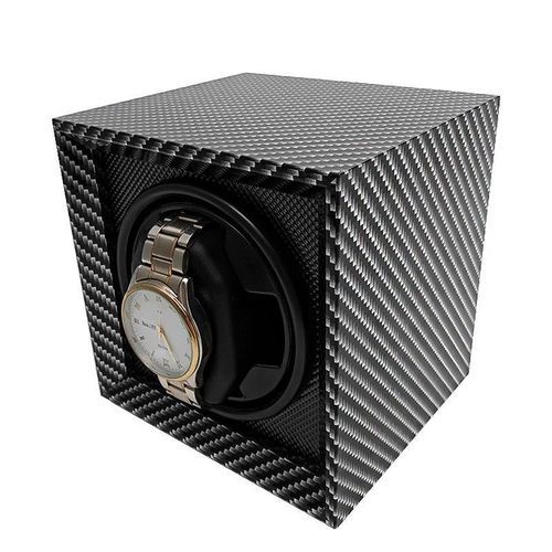 Boîtier De Remontoir De Montre Mécanique Électrique Pour Hommes Et Femmes,Rangement De Montre,Scatola Par Orologio,Automatique,Cadeau De Vacances,Haute Qualité - Type Black