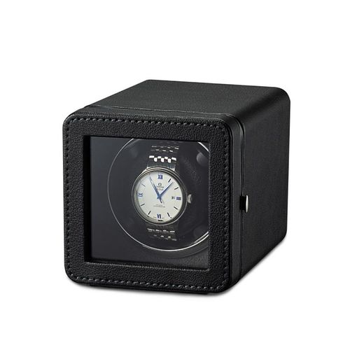 Remontoir Vertical Boîte De Montre Rotateur Automatique Remontoir De Montre Unique Montres Mécaniques Affichage Boîtes D'organisation - Type Black