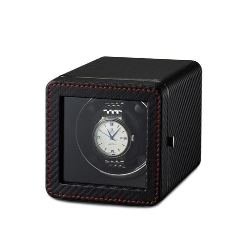 Remontoir Vertical Boîte De Montre Rotateur Automatique Remontoir De Montre Unique Montres Mécaniques Affichage Boîtes D'organisation - Type Carbon Fibre