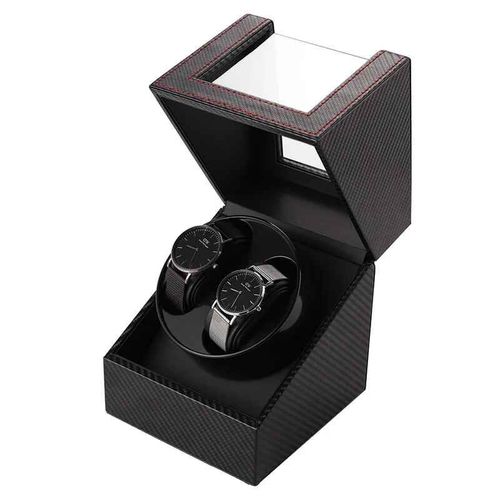 Remontoir De Montre Double 2 + 0 Pour Montres Automatiques,Boîte De Montre,Chargement Usb,Remontoir De Montre,Boîte Mécanique,Secoueur De Moteur - Type W135t