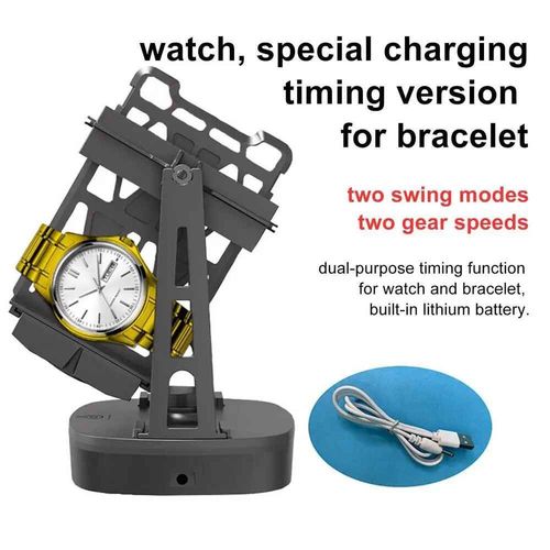 Remontoir De Montre Automatique,Dispositif À Remontage Automatique,Rotatif Mécanique,Petit Secoueur De Montre,Dispositif De Remontage De Montre Mécanique - Type Charging Timed Versi
