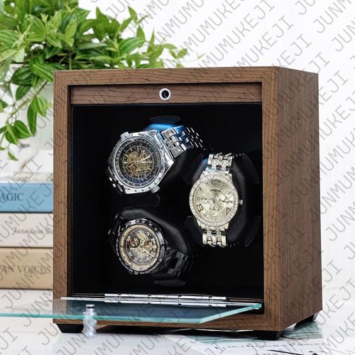 Remontoir De Montre À 6 Fentes Pour Montres Automatiques,Boîte De Rangement,Enrouleur Automatique,Utilisation De Câble Usb Mabuchi Mute Motro - Type 3 Slots #B