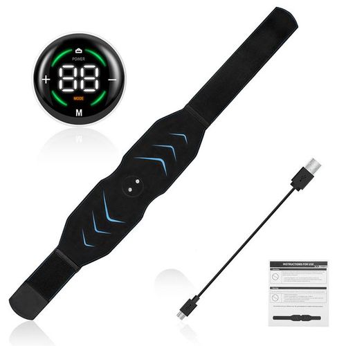 Ceinture De Tonification Abs Ems,Vibration Électrique,Entraîneur Musculaire Abdominal,Ceinture De Massage Amincissante Pour La Taille,Les Bras Et Les Jambes - Type Abdominal Belt