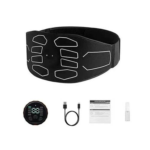 Usb Stimulateur Musculaire Ceinture Abs Formateur Ceintures Ems Taille Abdominale Ventre Entraînement Masseur Électrique Maison Gymnase Fitness Équipement - Type One Belts